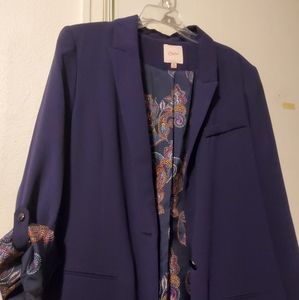 Candie's blue blazer